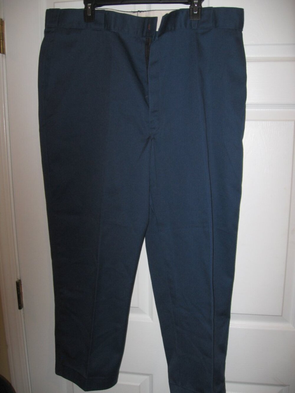 Dickies Work Pants Men's 38 x 29 Altered From 42 Blue New no Tags Made in USA
